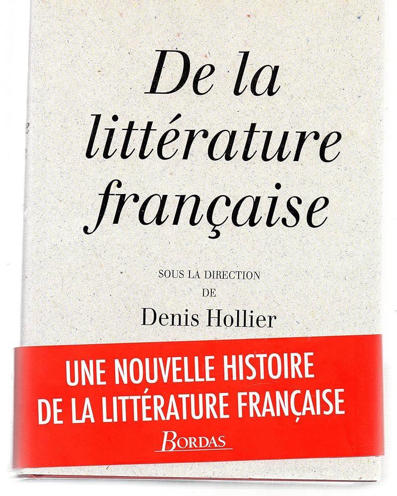 littérature française livre
