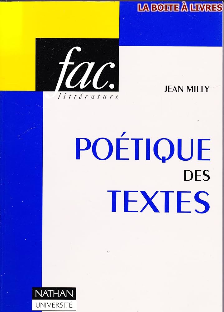 la poétique en littérature