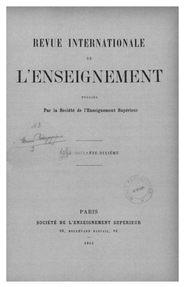 littérature en anglais