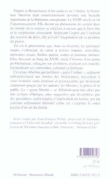 Exploration Audacieuse : La Littérature Libertine Défiant les Conventions