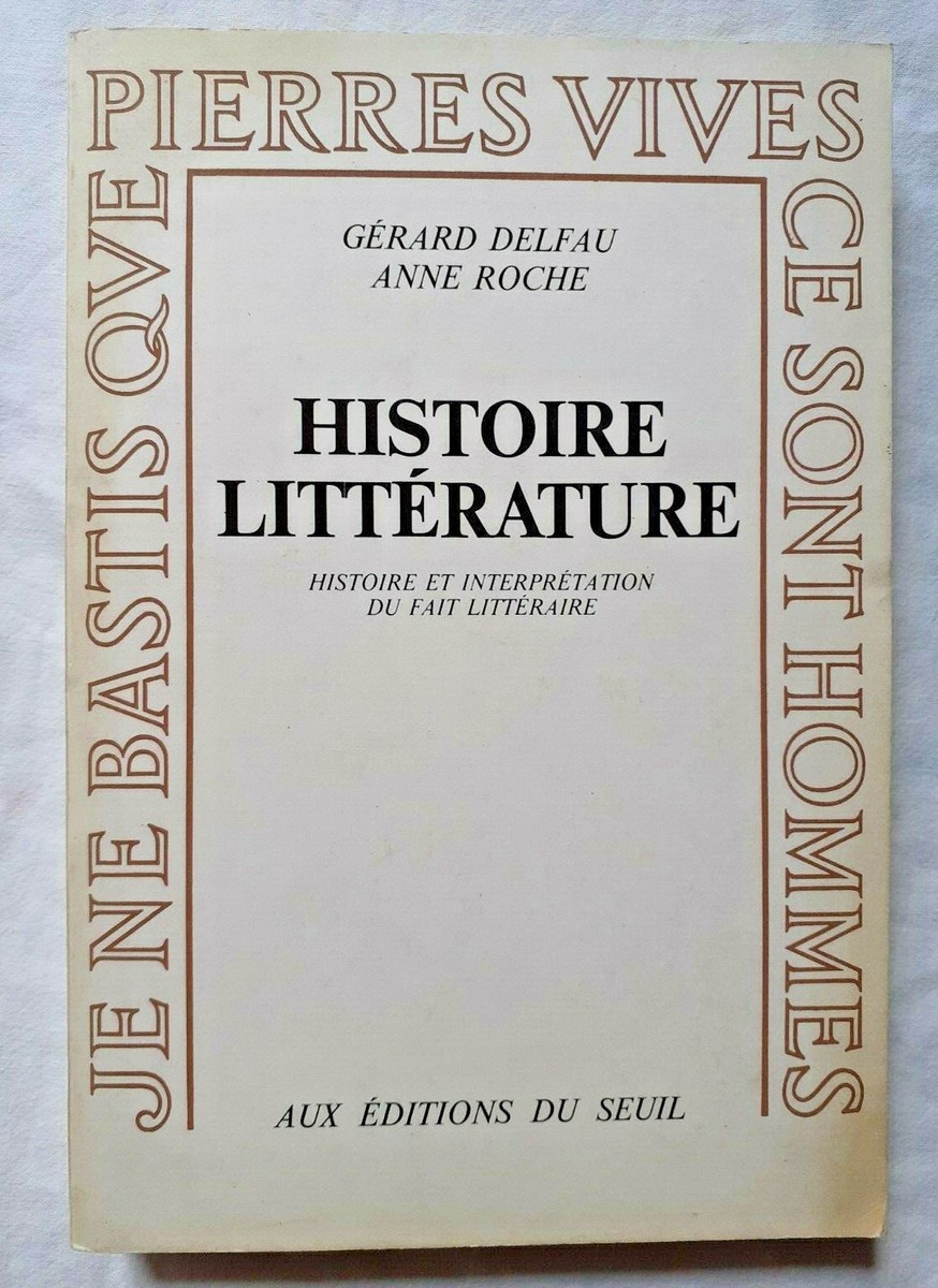 histoire de la litterature
